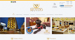 Desktop Screenshot of brumadohotel.com.br