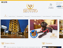 Tablet Screenshot of brumadohotel.com.br